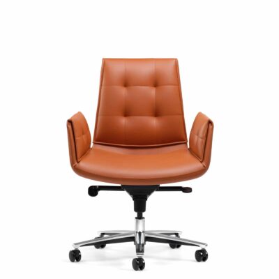 Bürotime foldit orta sırt turuncu toplantı koltuğu