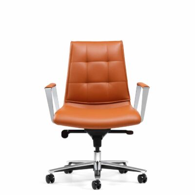Bürotime foldit orta sırt turuncu toplantı koltuğu