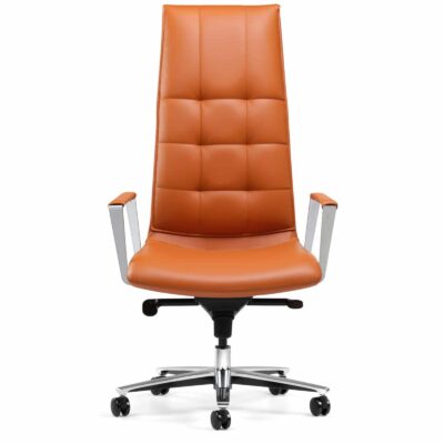foldit turuncu yonetici koltugu krom kollu