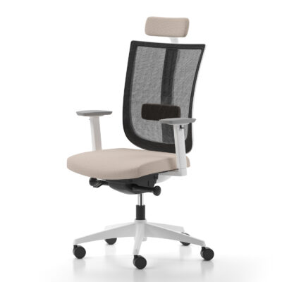 move yonetici plastik ayak bej siyah yan