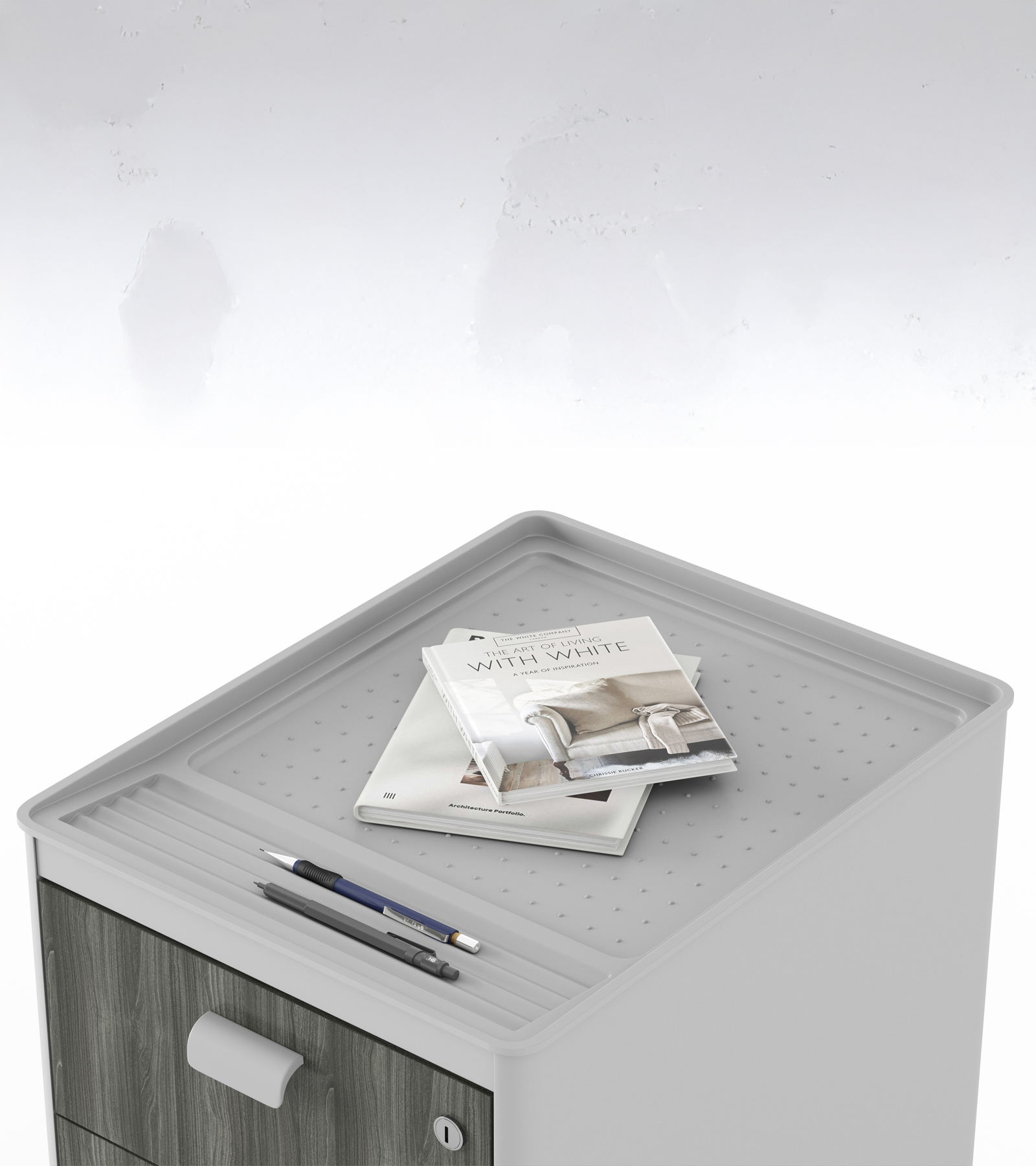 pal keson uclu kulmese gri detay