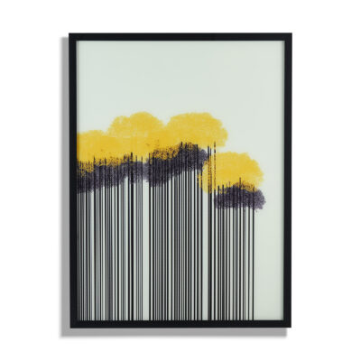 FRS WDC P Urban Framed Glass Wall Decor