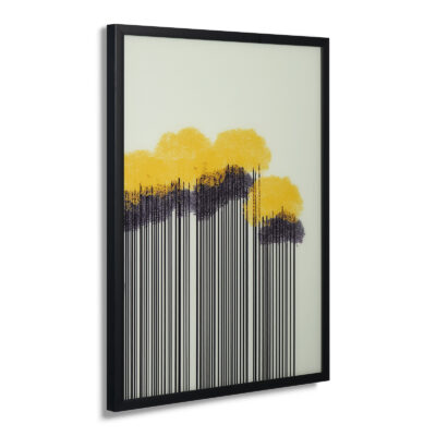 FRS WDC P Urban Framed Glass Wall Decor