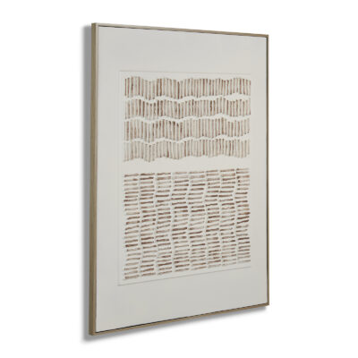 MUS WDC P Trace Framed Oilpainting Wall Decor Set of