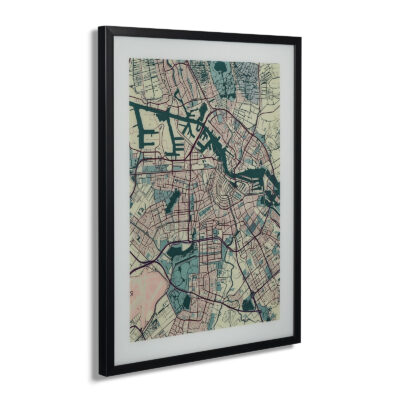 URB WDC P Urban Framed Glass Wall Decor