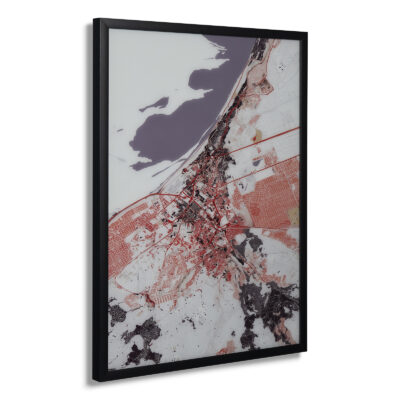 URB WDC P Urban Framed Glass Wall Decor